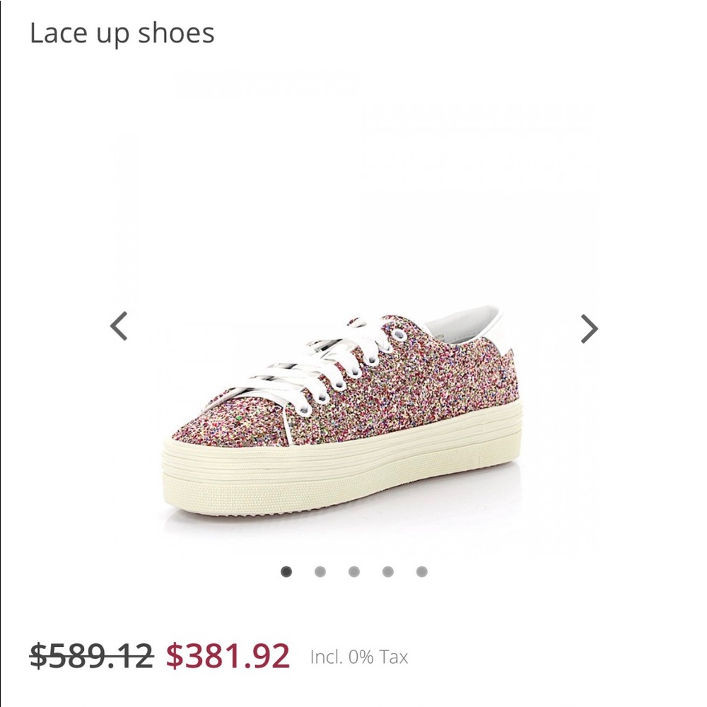 Saint Laurent lace up sneakers